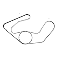 Diagram for Jeep Drive Belt - 5281969AA