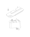 Diagram for Ram ProMaster 1500 Engine Cover - 68226967AA