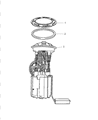 Diagram for Chrysler Aspen Fuel Pump - 68003766AA