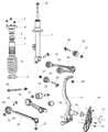 Diagram for 2008 Dodge Charger Shock Absorber - 4895519AE