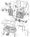 Diagram for 2007 Jeep Grand Cherokee Seat Cover - 1DF271D5AA
