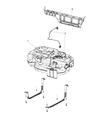 Diagram for Chrysler Pacifica Axle Beam - 52030057AB
