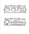 Diagram for Chrysler Sebring A/C Switch - 5011272AA