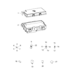 Diagram for Jeep Wrangler Fuse - 68083434AA