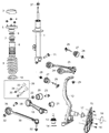 Diagram for Chrysler Coil Spring Insulator - 4895452AA