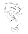 Diagram for Jeep Cherokee Wiper Motor - 55154944AB