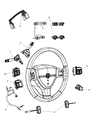 Diagram for Jeep Patriot Ignition Lock Assembly - 4685719AG