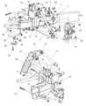 Diagram for Chrysler Prowler Steering Knuckle - 4865282AA