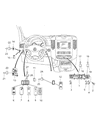 Diagram for Dodge Sprinter 2500 Headlight Switch - 68010505AA