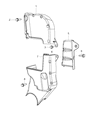 Diagram for Jeep Timing Cover - 68326882AA