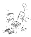 Diagram for 2002 Chrysler 300M Seat Heater Switch - QP36XDVAD