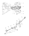 Diagram for 2006 Jeep Liberty Steering Column - 5057079AB