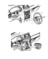 Diagram for Chrysler Town & Country Steering Wheel - 1JD611DVAA