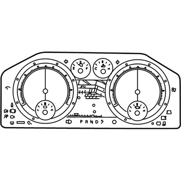 Mopar 68302592AC Cluster-Instrument Panel