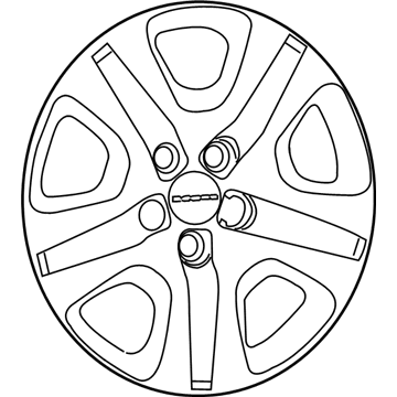Dodge Dart Wheel Cover - 4726162AB