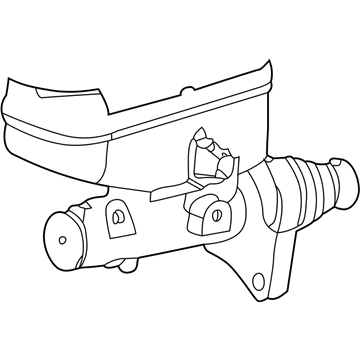 Chrysler Sebring Brake Master Cylinder - 5101794AA