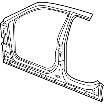 Mopar 68127972AC Panel-Body Side Aperture Outer