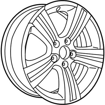 Mopar YX88CDMAB Aluminum Wheel