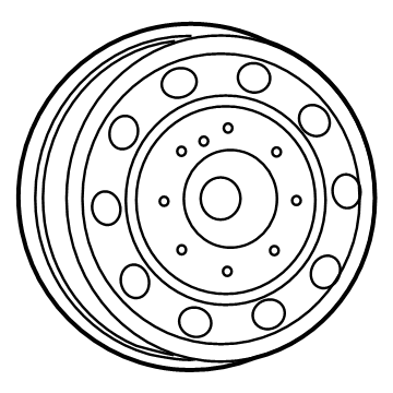 Mopar 4755284AA Wheel-Aluminum