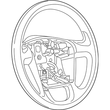 Ram ProMaster City Steering Wheel - 6EX88LXHAA