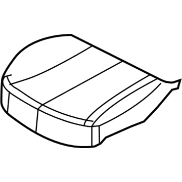 Chrysler Sebring Seat Cushion - 68002716AA