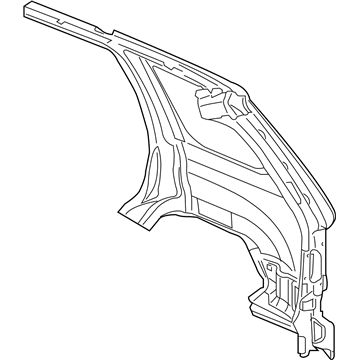 Mopar 68078799AA Panel-Body Side Aperture Inner