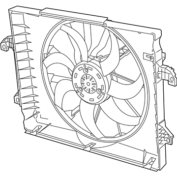 Mopar 68275634AD Fan Assembly-Radiator Cooling