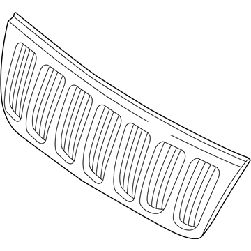 Jeep Grand Cherokee Grille - 55156814AE