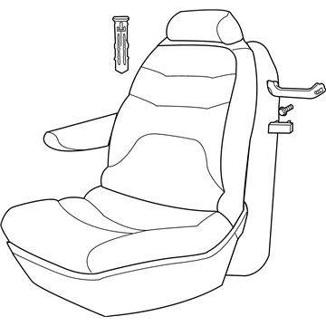Mopar YW021D5AA Seat-Front