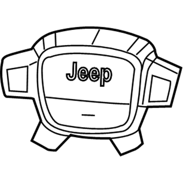 2017 Jeep Grand Cherokee Air Bag - 5YP281X9AA