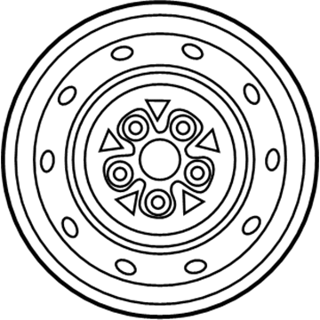 Chrysler 300M Spare Wheel - 4782226AA