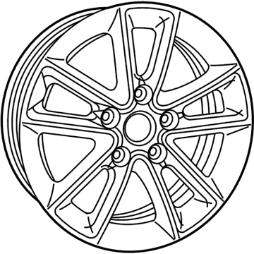 Ram C/V Spare Wheel - 5LN87GSAAA