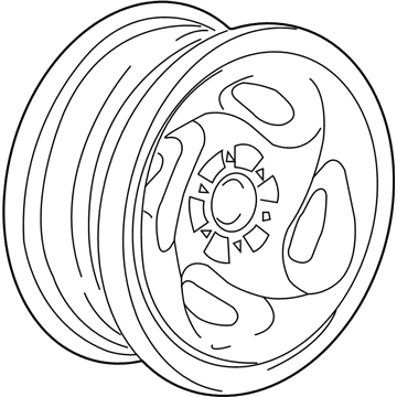 Mopar 52121485AC Aluminum Wheel