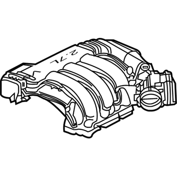 Chrysler 300 Intake Manifold - 4591862AG