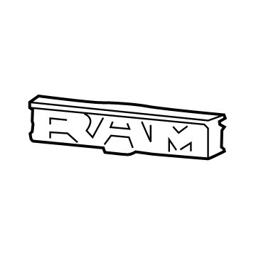 Ram 3500 Emblem - 68459112AA