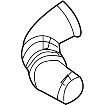Mopar 5278973AE Hose-Charge Air Cooler To T/BODY