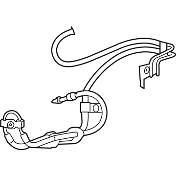 Jeep Liberty Power Steering Hose - 52125509AC