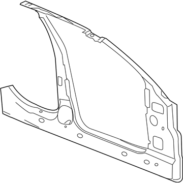 Mopar 68034151AC Panel-Body Side Aperture Front