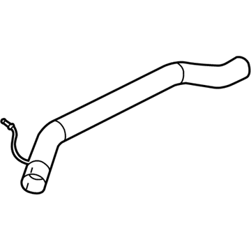 2014 Ram ProMaster 1500 Exhaust Pipe - 68203304AA