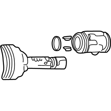 Mopar Ignition Lock Cylinder - 4897986AA