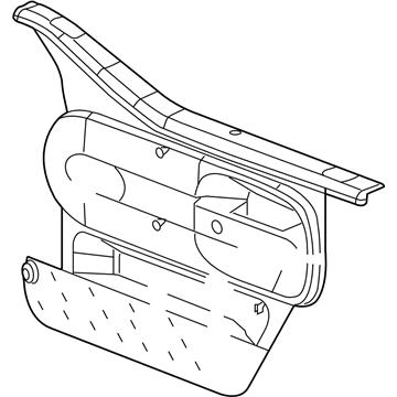 Mopar 5KE30ZJ8AC Panel-Front Door Half