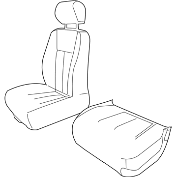 Mopar 5143816AA Frame St-Front Seat Cushion