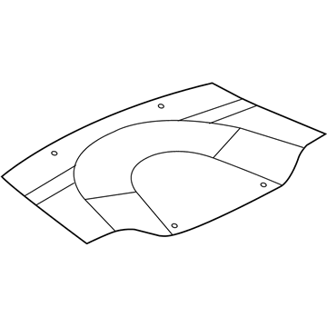 Mopar 4806175AD Shield-Front