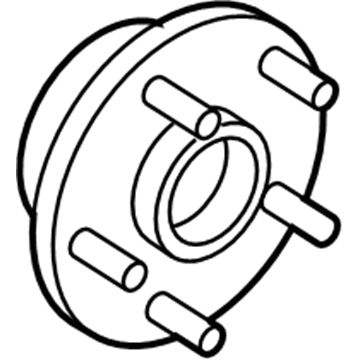 Mopar 52070323AB Front Wheel Hub Bearing Assembly Replacement