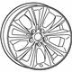 Mopar 1WM46DD5AA Aluminum Wheel