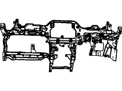 Mopar 5108246AF Support-Instrument Panel