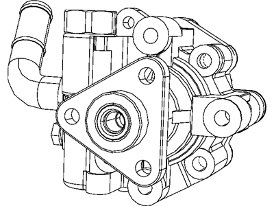 Dodge Nitro Power Steering Pump - 52129329AC