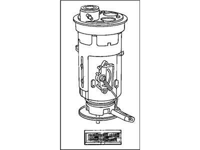 Mopar 68025169AA Fuel Pump Assembly