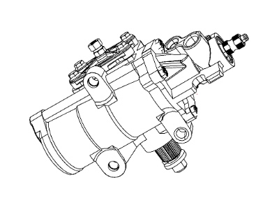 Mopar 52122316AF Power Steering Gear