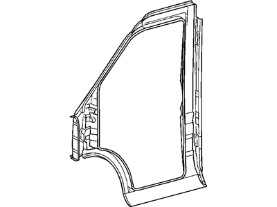 Mopar 5104221AA Panel-Body Side Door